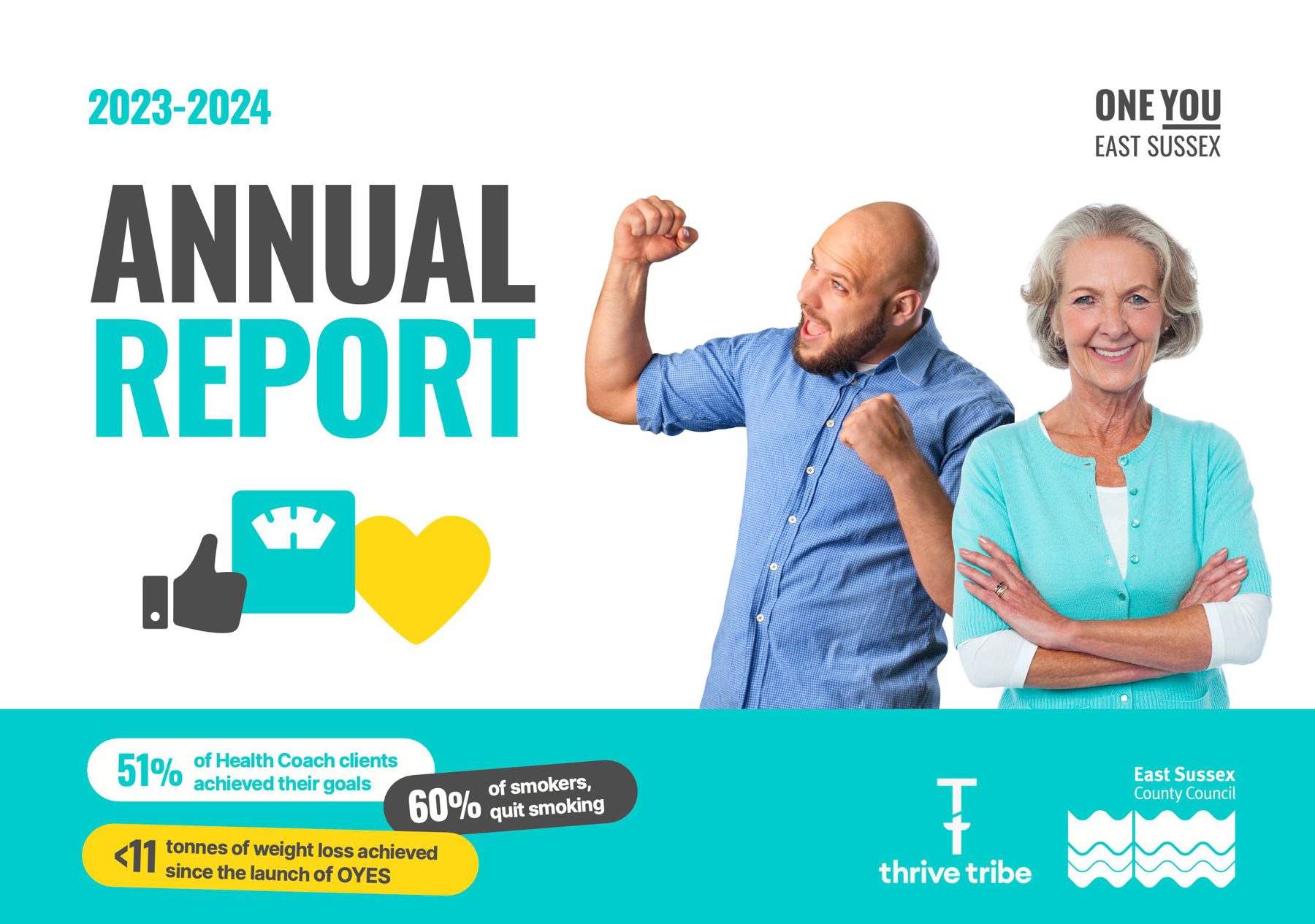 One You East Sussex annual report cover