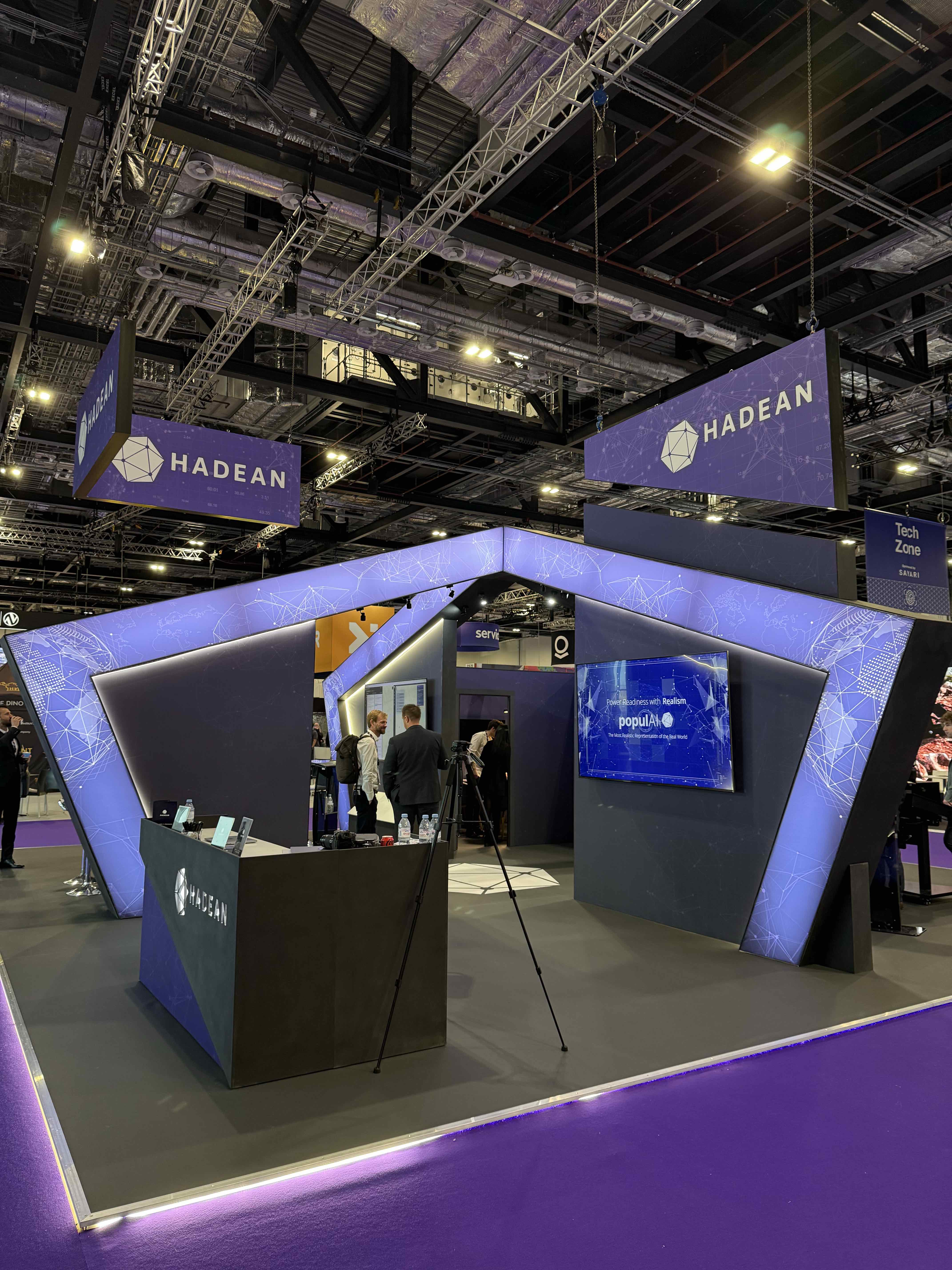 Hadean Mission Control booth